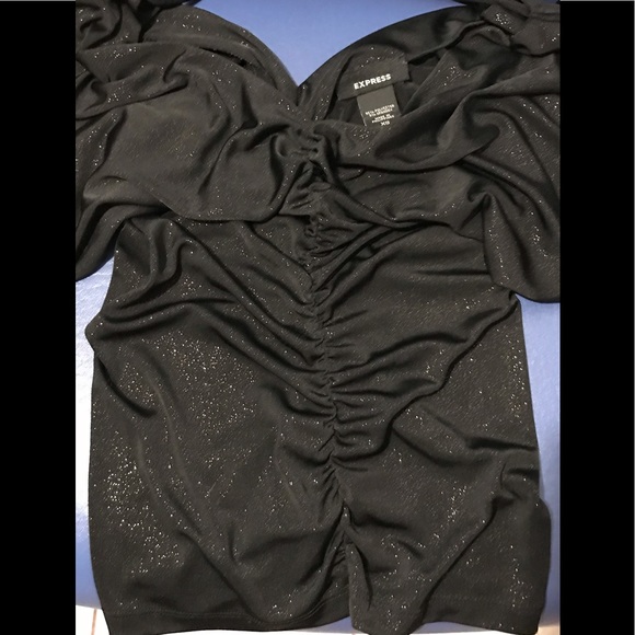 Express women’s shimmery top - Picture 2 of 10